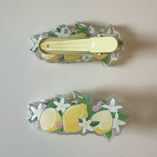 Load image into Gallery viewer, Lemon Hairclips