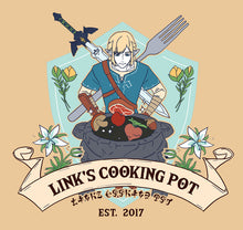 Load image into Gallery viewer, BotW Link&#39;s Cooking Pot Tote
