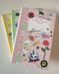 Collège Françoise Dupont Leatherette Notebook