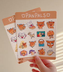 Panpals Sticker Sheet