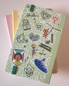 Hyrule University Leatherette Notebook