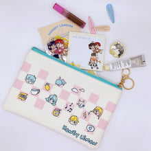Load image into Gallery viewer, HL Checkerboard Zipper Pouch